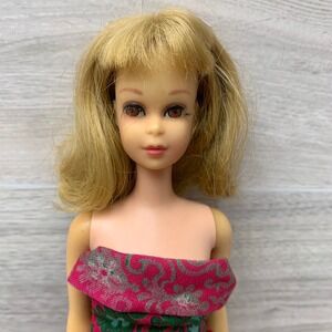 Vintage Mattel Francie Doll Blonde Brown Eyes Japan Bendable Legs